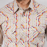 Camisa Rock&Roll Navajo Beige Colors 048
